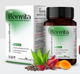 Bonvita CBD แคปซูลสำหรับอาการปวดข้อ